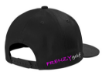 Picture of Classic Black Snapback Flat Bill Pink FG