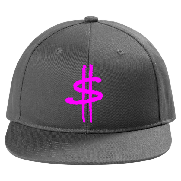 Picture of Classic Grey Snapback Pink$