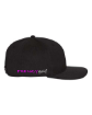 Picture of Rounded Black Snapback Pink$