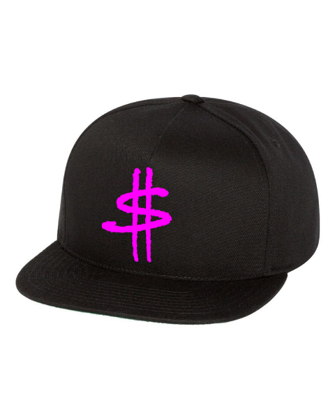 Picture of Classic Black Snapback Pink$