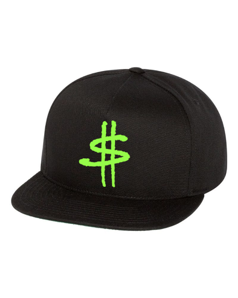 Picture of Classic Black Snapback Green$