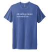 Picture of Premium Blue Chuckle Tee "On In Regulation”