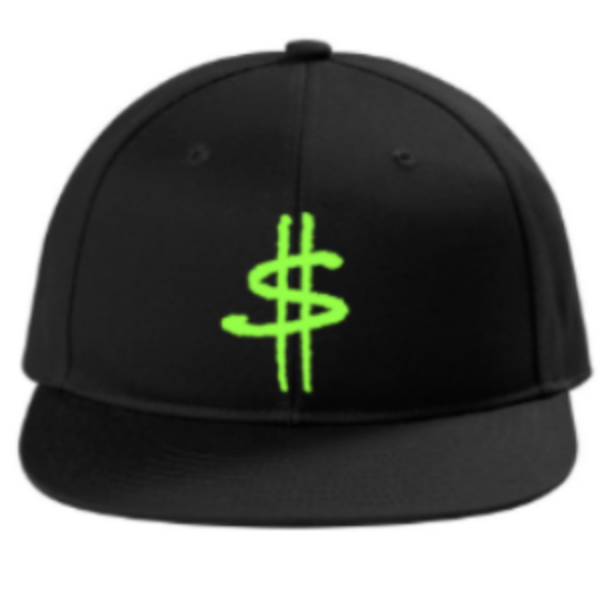 Picture of Classic Black Snapback Green$