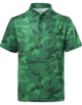 Frenzy Crazy Green Camo Polo